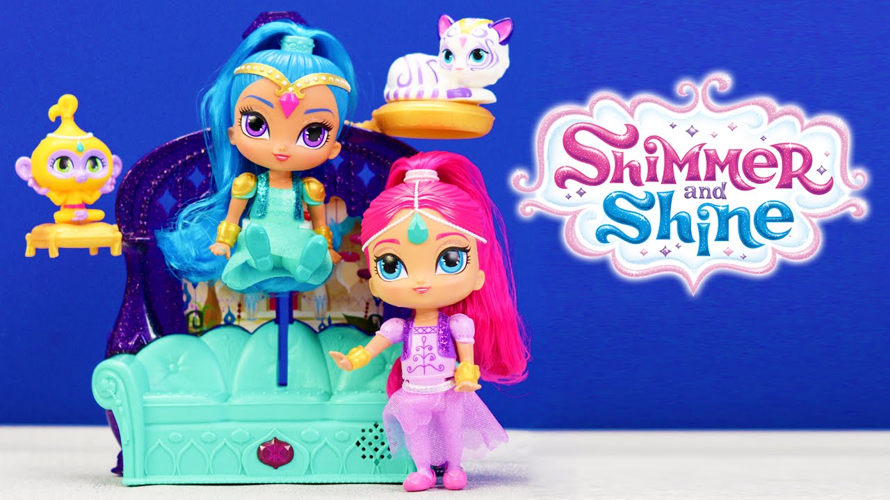 SHIMMER & SHINE Floating and Sing Palace Seek and Find +Minnie Mouse + Frozen + Dora New Toys Video