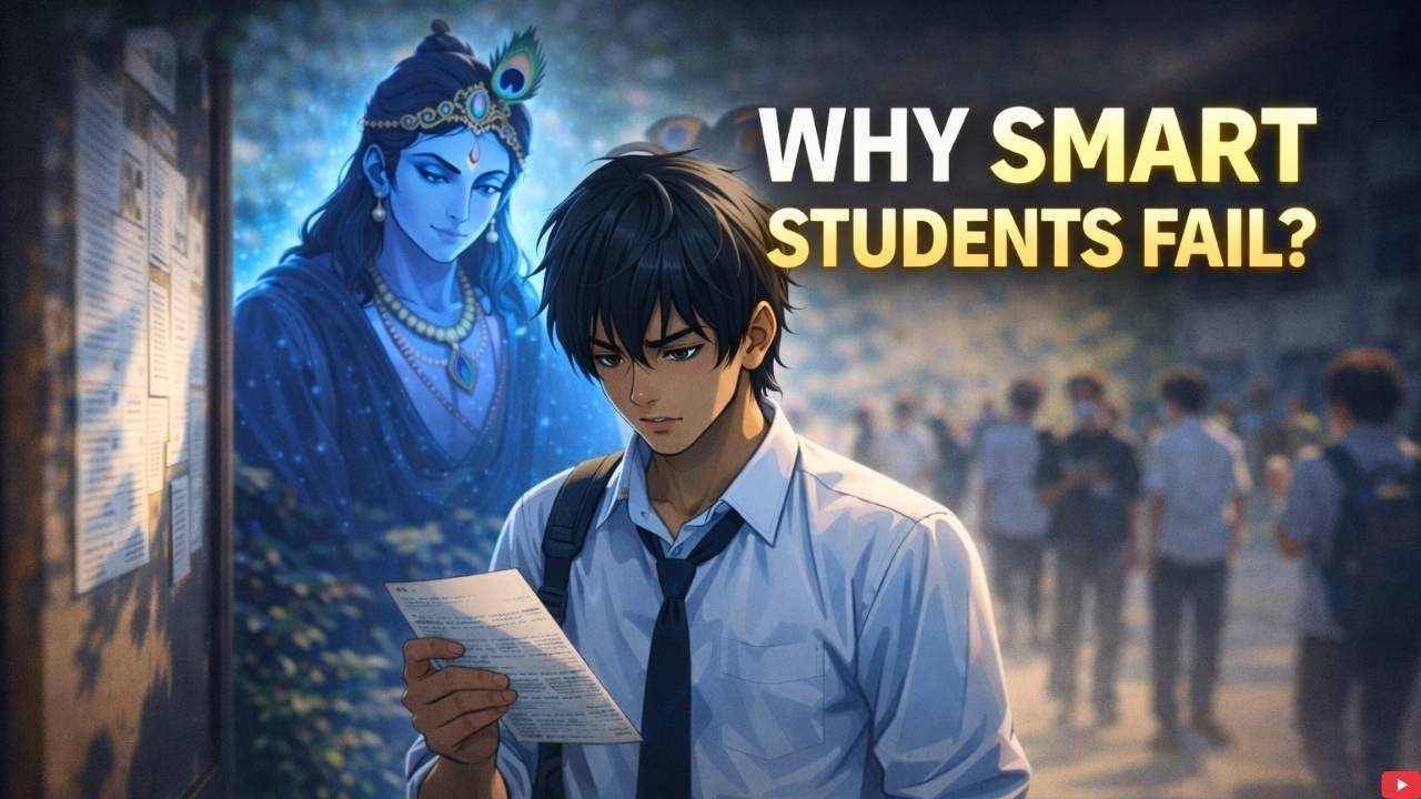 Why Smart Students Fail 💔 | Krishna on Failure & Study Motivation