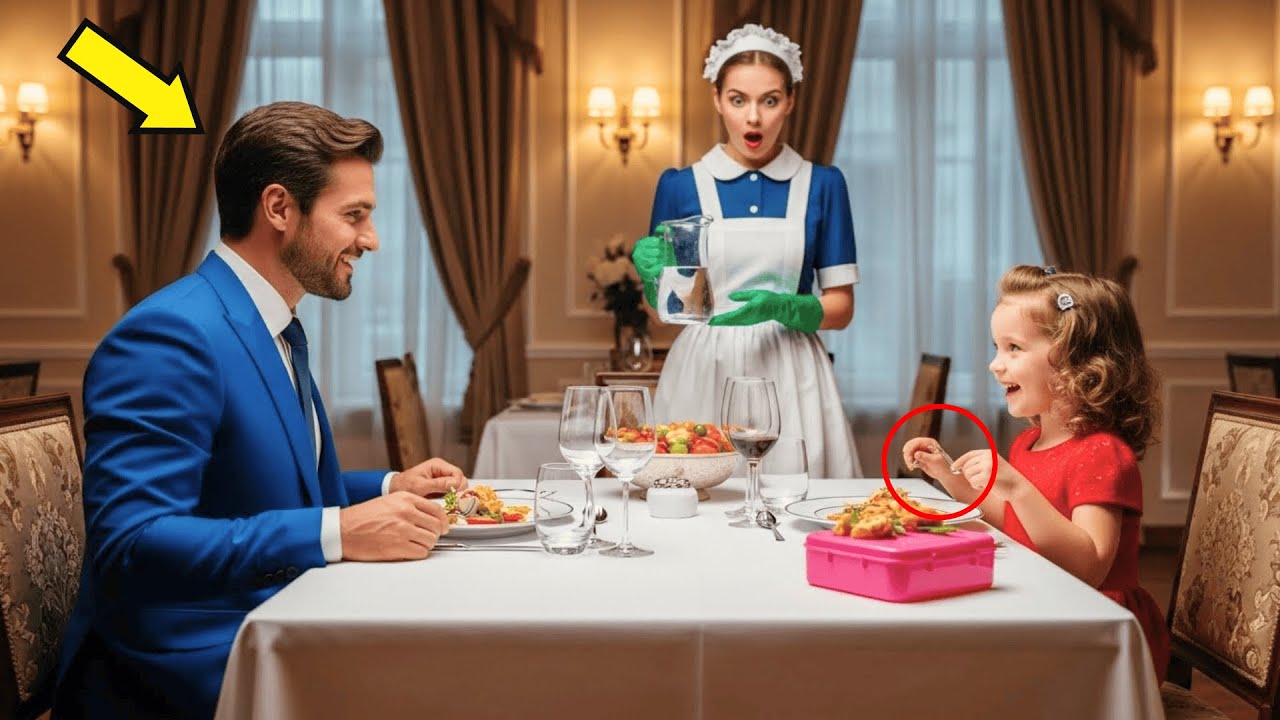 Den döva miljonären åt ensam... tills städerskans bebis kom och gjorde det omöjliga