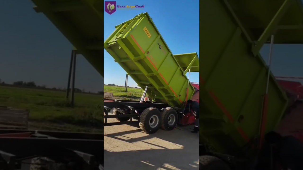 Запуск полуприцепа ПСТ-10 🔥
