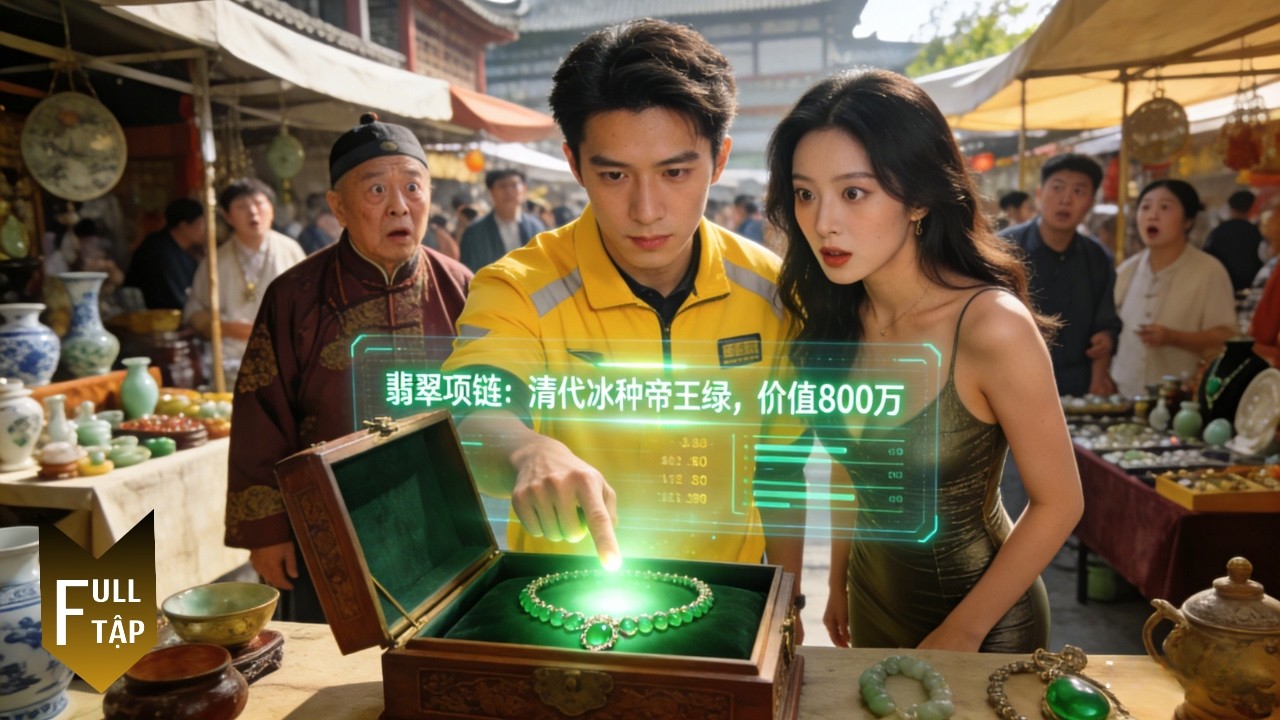 Bị chủ tiệm đồ cổ ăn vạ, anh shipper có ngay Hệ Thống nhìn xuyên thấu và biết trước tương lai!