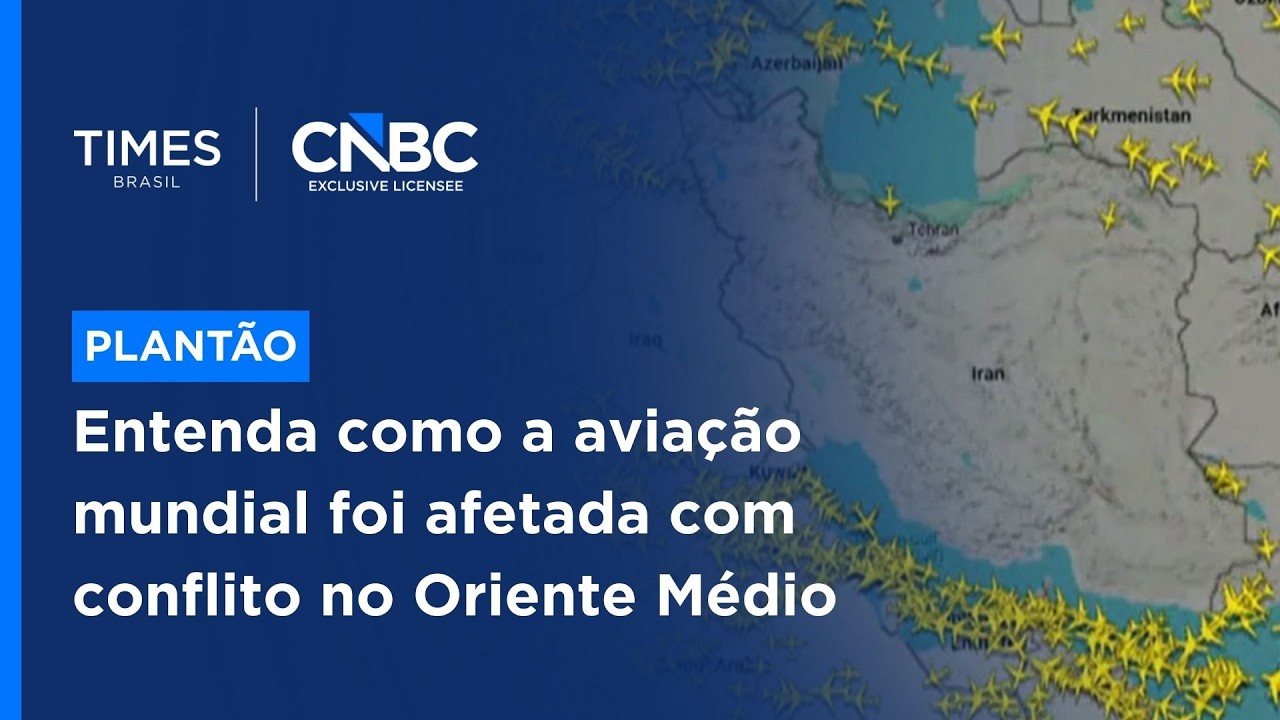 Conflito entre EUA e Israel contra o Irã pressiona aviação global e pode encarecer passagens