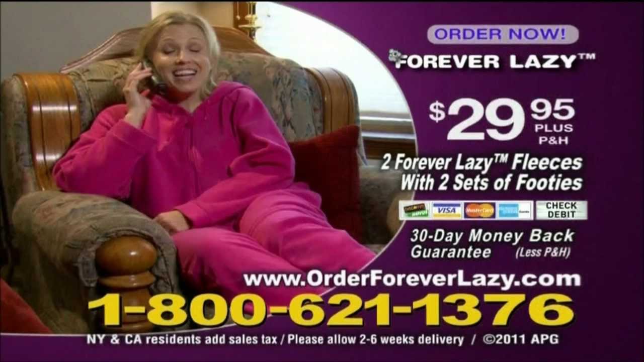 Forever Lazy TV Commercial 1080p HD