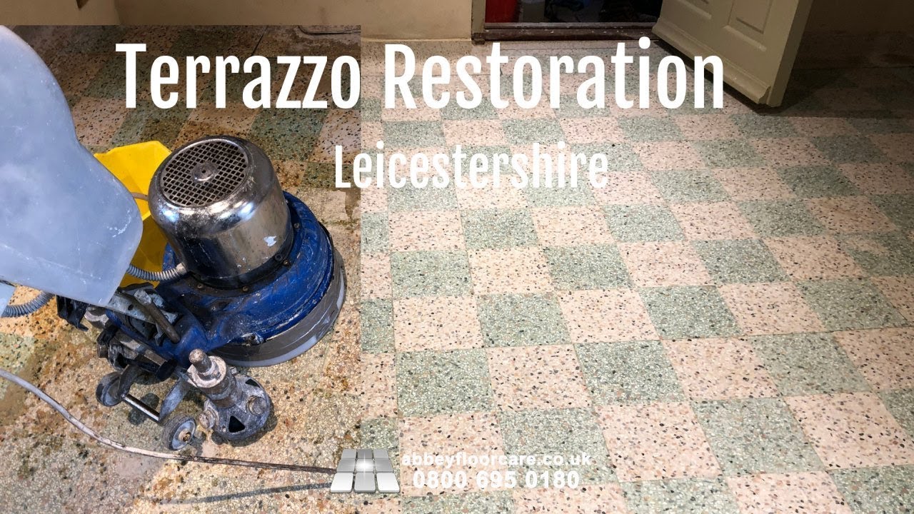 Terrazzo Restoration Leicester LE7   Abbey Floor Care