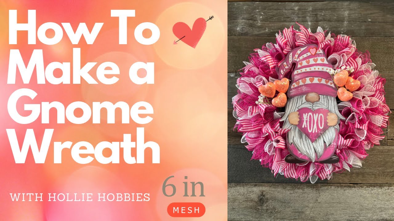 Valentine Wreath/Valentines Wreath/Valentine Wreaths DIY/Ribbon Wreath/Valentine’s Day Wreath DIY