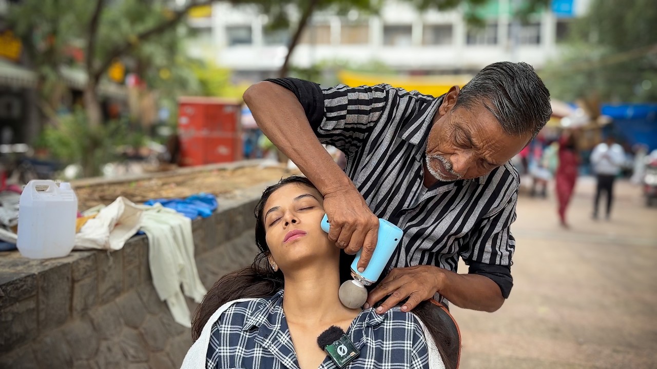 1 Hour INSTANT Calm Head Massage Therapy | If You Want SLEEP So Watch This Video | ASMR Gautam