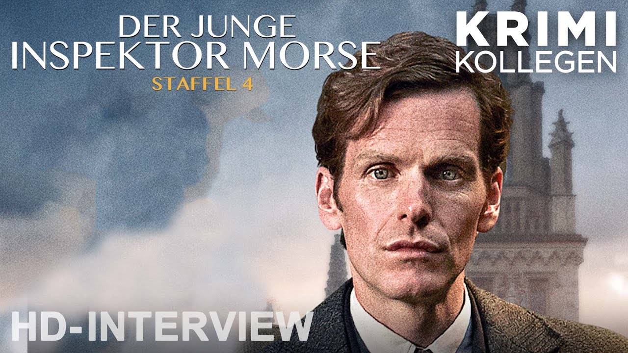 Interview mit Shaun Evans - Der junge Inspektor Morse - Staffel 4 [HD] - KrimiKollegen