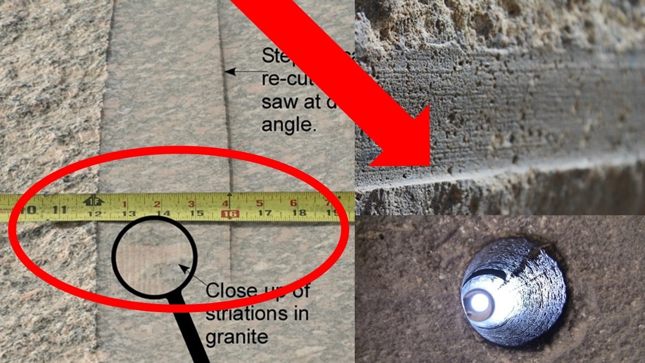 Egyptian Pyramid Machine Cuts? Lost Ancient Civilizations