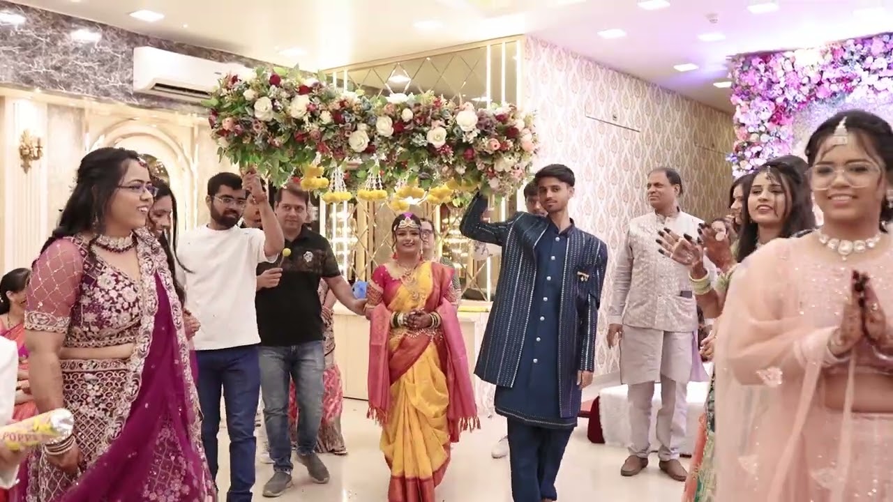 Sandesh dharti wedding Traditional ved