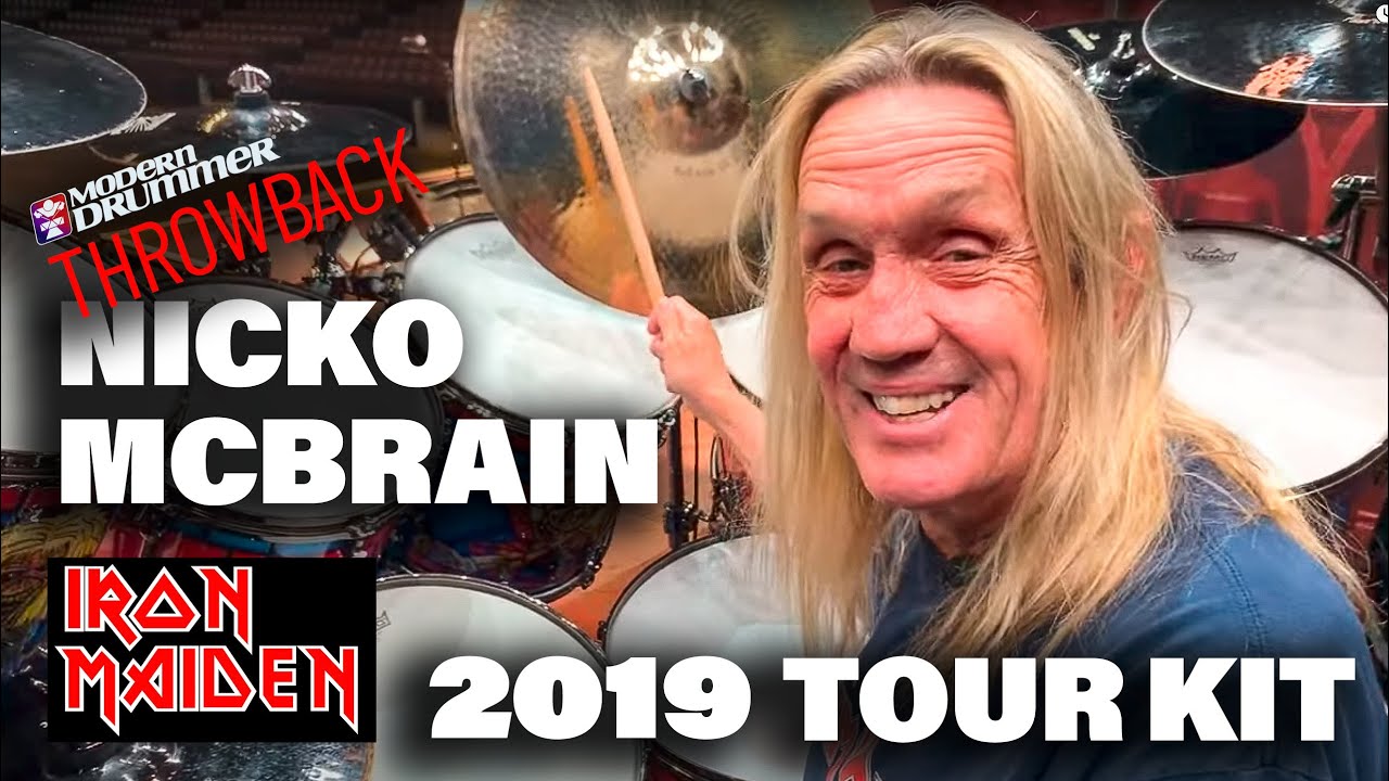Nicko Mcbrain - Iron Maiden - 2019 Interview & Rundown