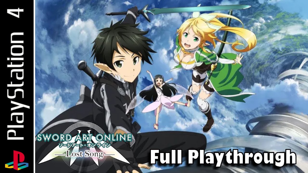 Sword Art Online: Lost Song (PS4) | Full Game - Part 1 | No Commentary