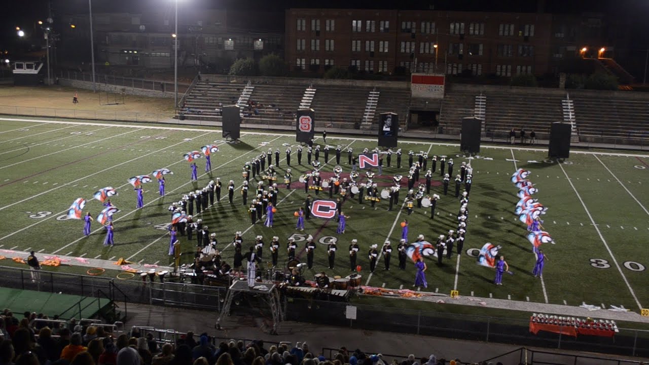 Apex High School @ 2013 Pisgah Papertown Marching Band Festival Evening Performance (1080 HD)