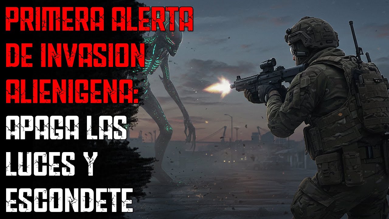 Primera alerta de invasión alienígena: apaga las luces y escóndete