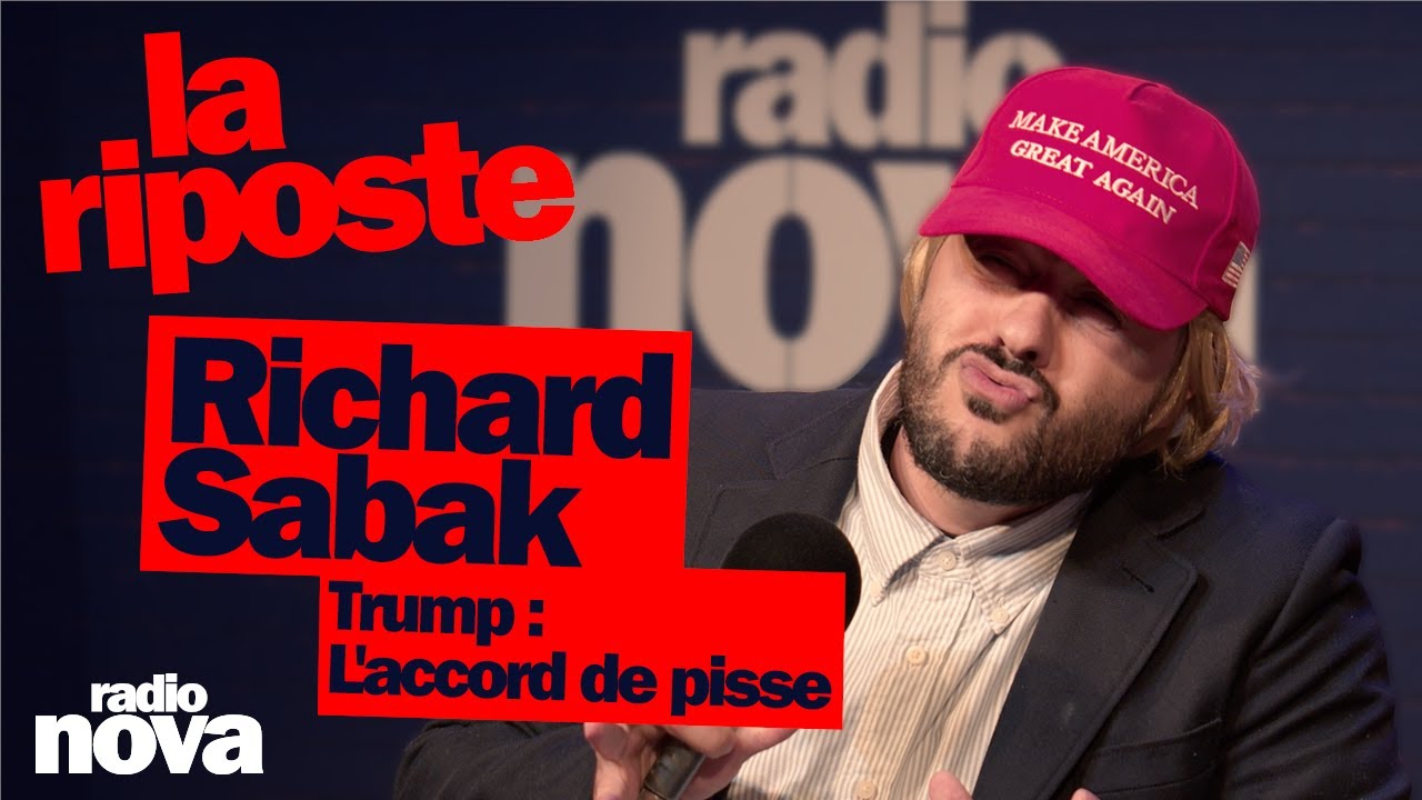 Trump : L'accord de pisse - La chronique de Richard Sabak dans 
