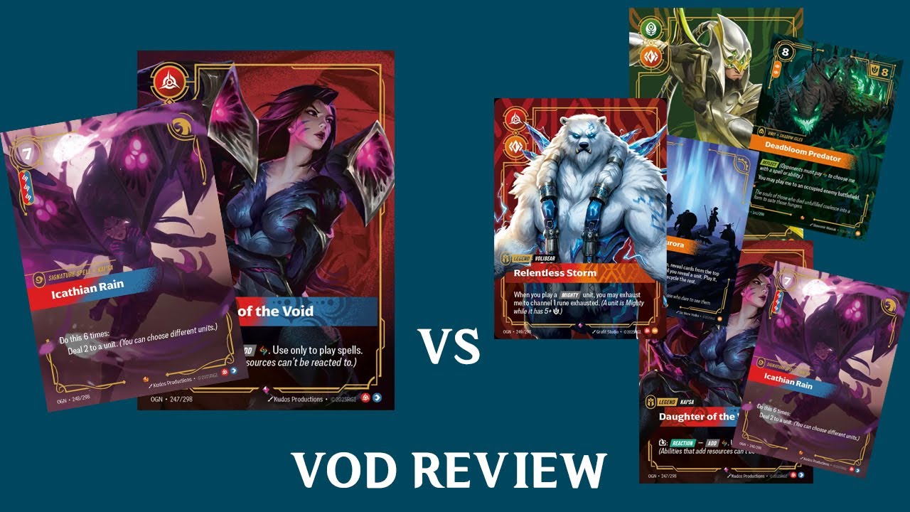 Riftbound BO3 VOD Reviews - Kaisa vs Master Yi, Volibear, Kaisa
