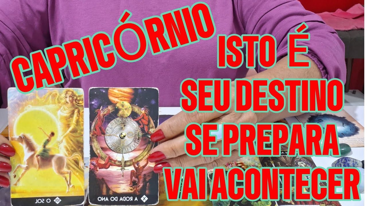 CAPRICÓRNIO ♑️ JESUS MARIA JOSÉ! É MELHOR QUE SAIBA DISSO AGORA! POIS VAI 🌈ACONTECER!