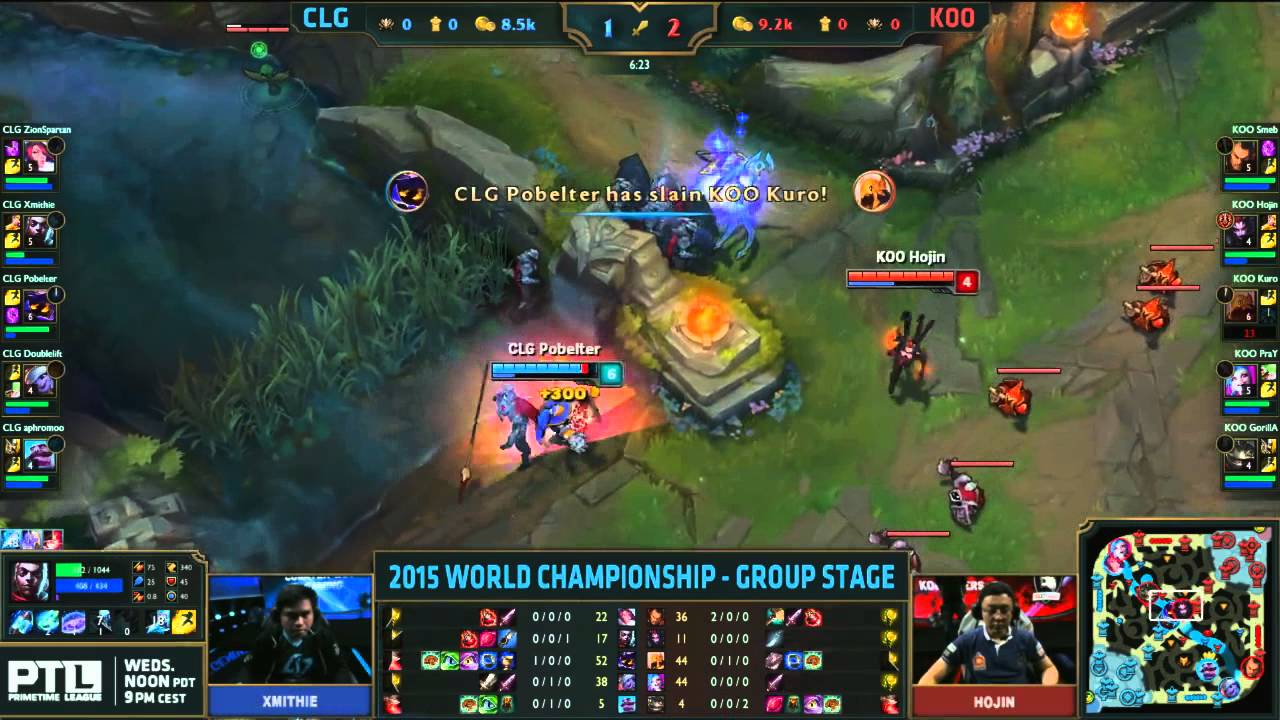 Xmithie ganks by doing nothing - League of Legends