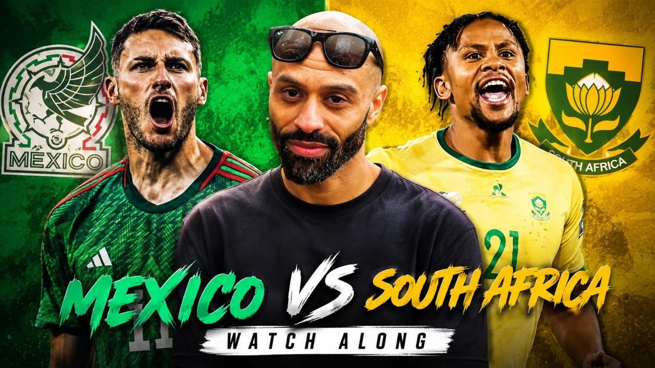 MEXICO VS SOUTH AFRICA | FIFA WORLD CUP OPENING GAME & CEREMONY WATCH ALONG LIVE