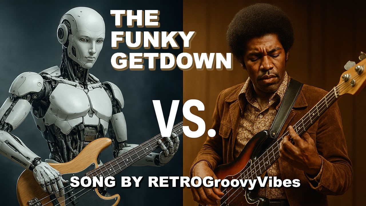 The Funky Getdown: Ai Music VS Real Music. Which Sounds Better?  #aimusic #bass #ai #basstabs #funk