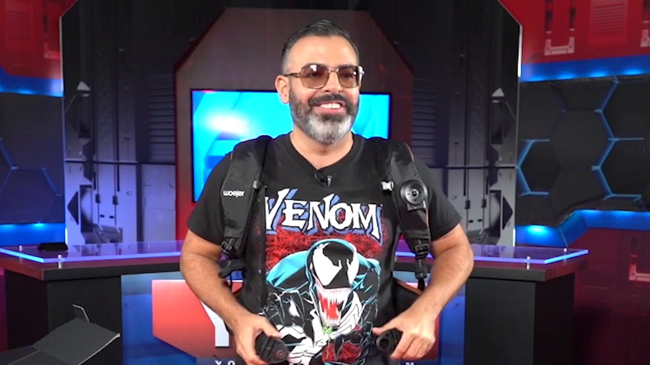 Este chaleco, el Woojer Haptic Feedback Vest, está de madre