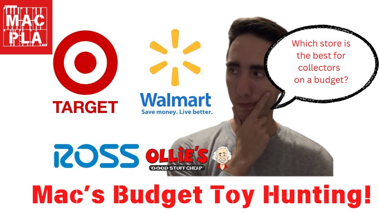 Mac’s Budget Toy Hunting! Where is the best place to buy cheap figures?