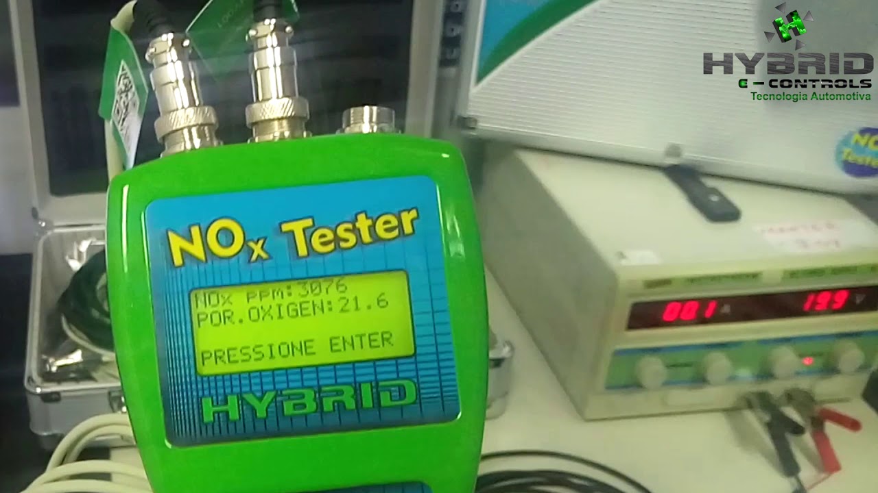 [Vídeo 37] -TESTAR SONDA DE NOx COM NOX TESTER