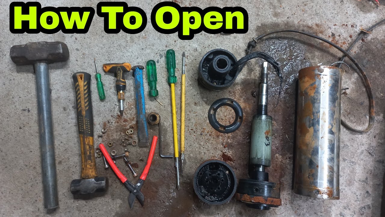 How to  Open Submersible Motor || Varuna 0.5 HP Submersible Motor  Kaise Kholen