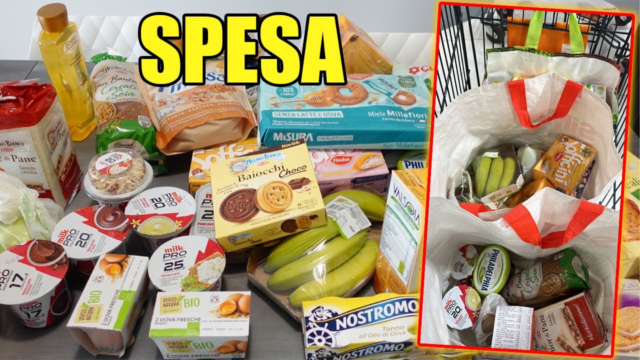 LA NOSTRA SPESA MENSILE! Svuota la SPESA 🛒