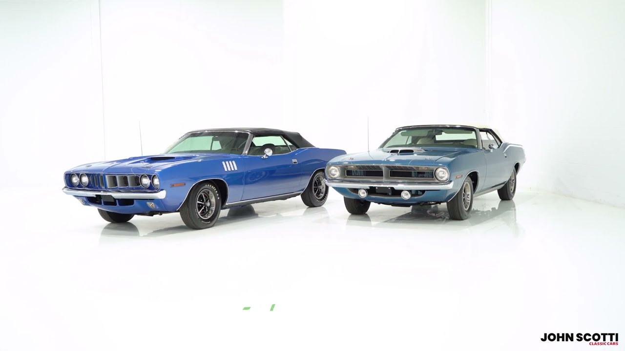 John Scotti's Collector grade muscle cars: Plymouth Cuda
