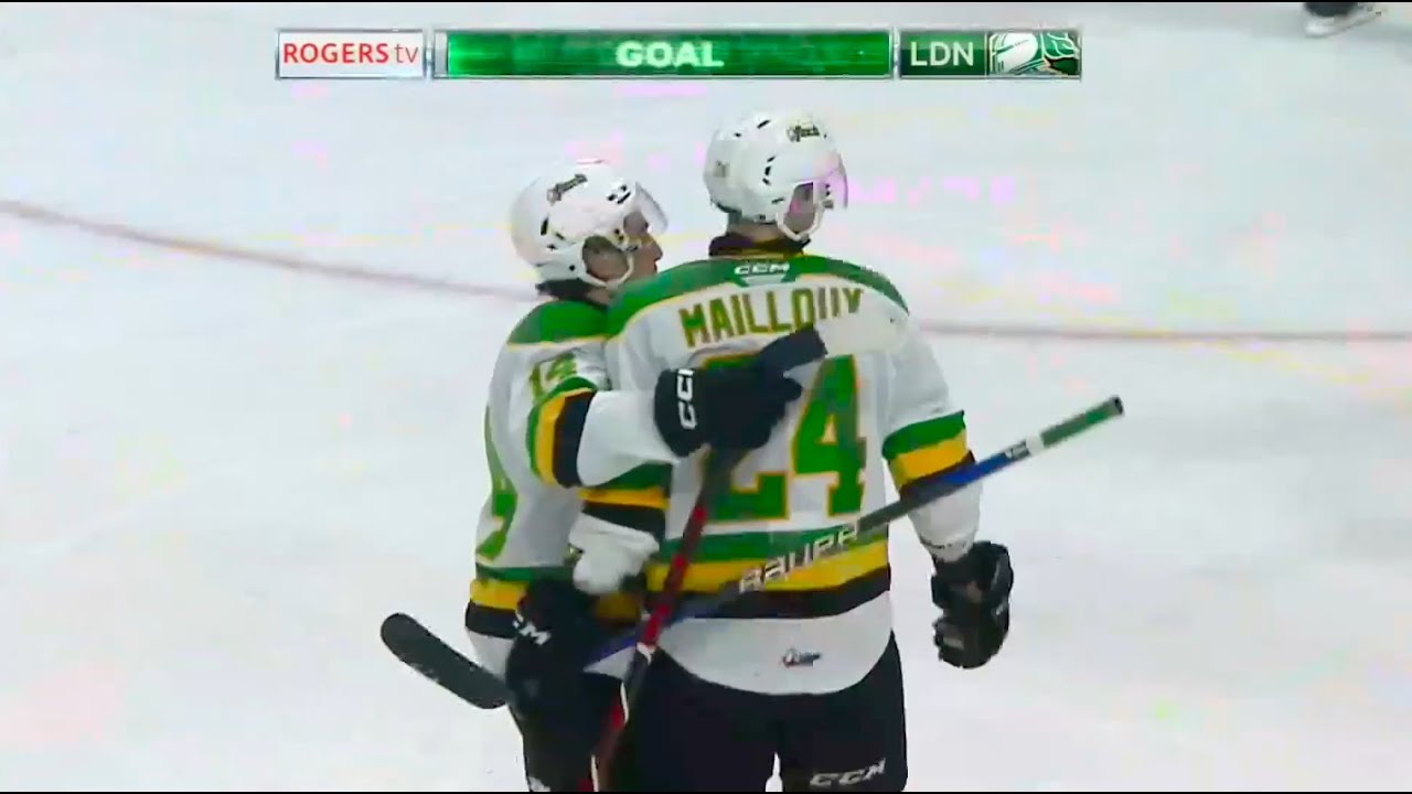 Montreal Canadiens prospect Logan Mailloux's first 12 games of the season Highlight