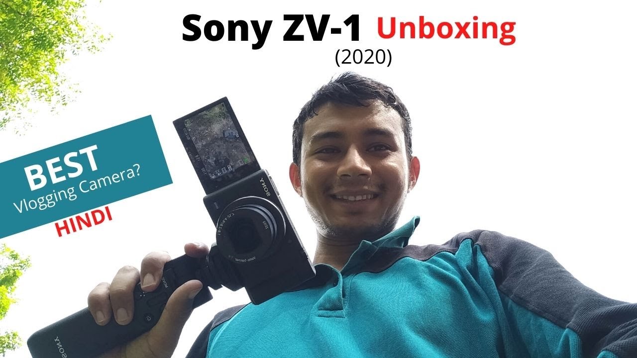 Sony zv1 unboxing hindi | Zv1 Sony vlogger kit |  Best Vlogging Camera In India ?