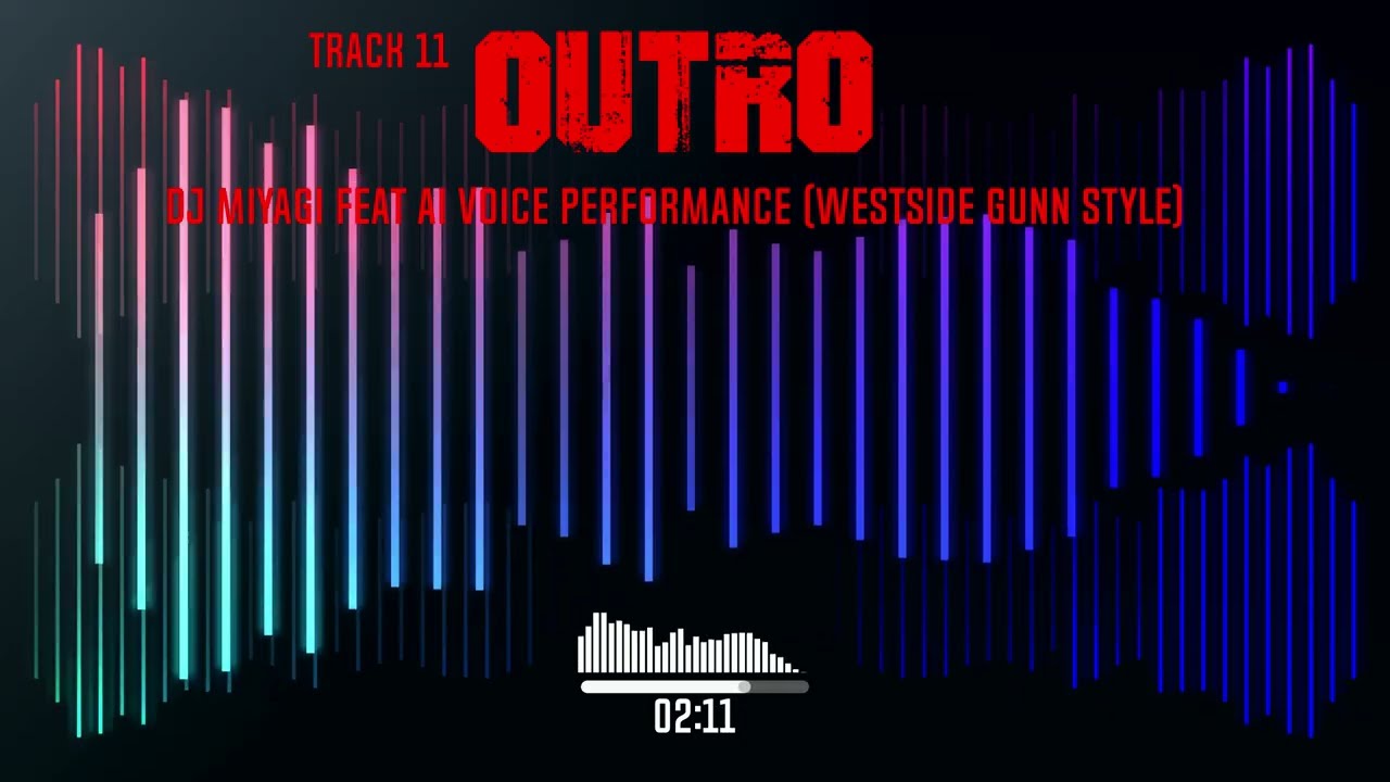 DJ Miyagi & AI - Outro [Track 11] | The Monotony (Hip-Hop feat AI Vioce performance)