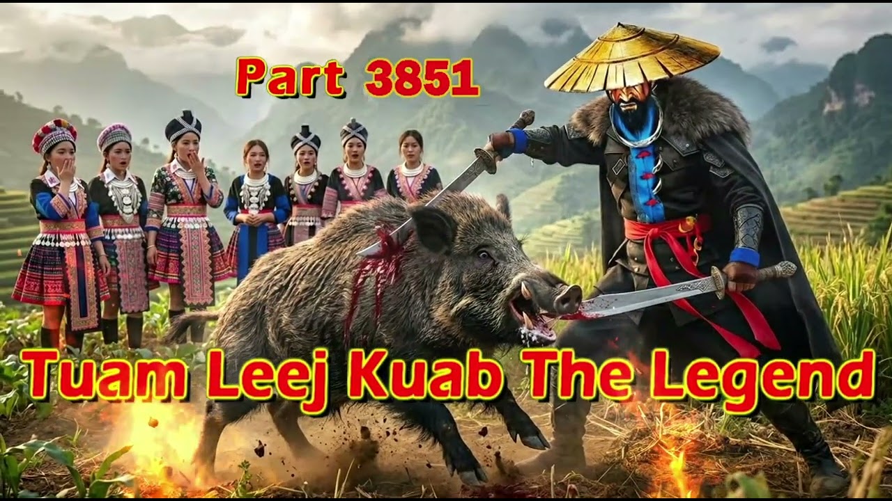Tuam Leej Kuab The Legend Hmong Warrior  (Part 3851)