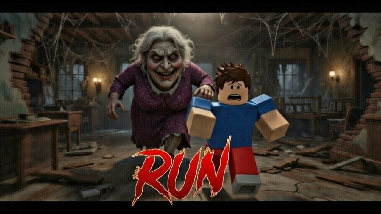 RUN OF SCARY EVIL GRANDMA