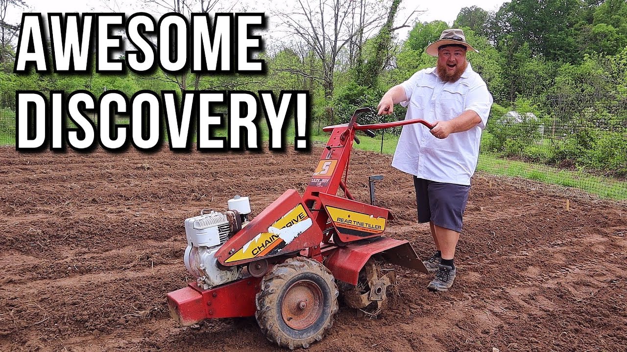 Accidental Discovery: AWESOME GARDEN TILLER HACK!