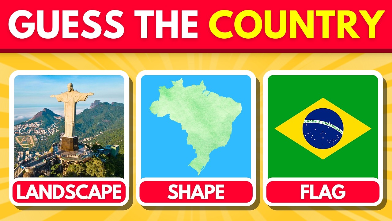 Guess the Country by 3 Clues 🗺️🧩 | Geography Quiz 2026