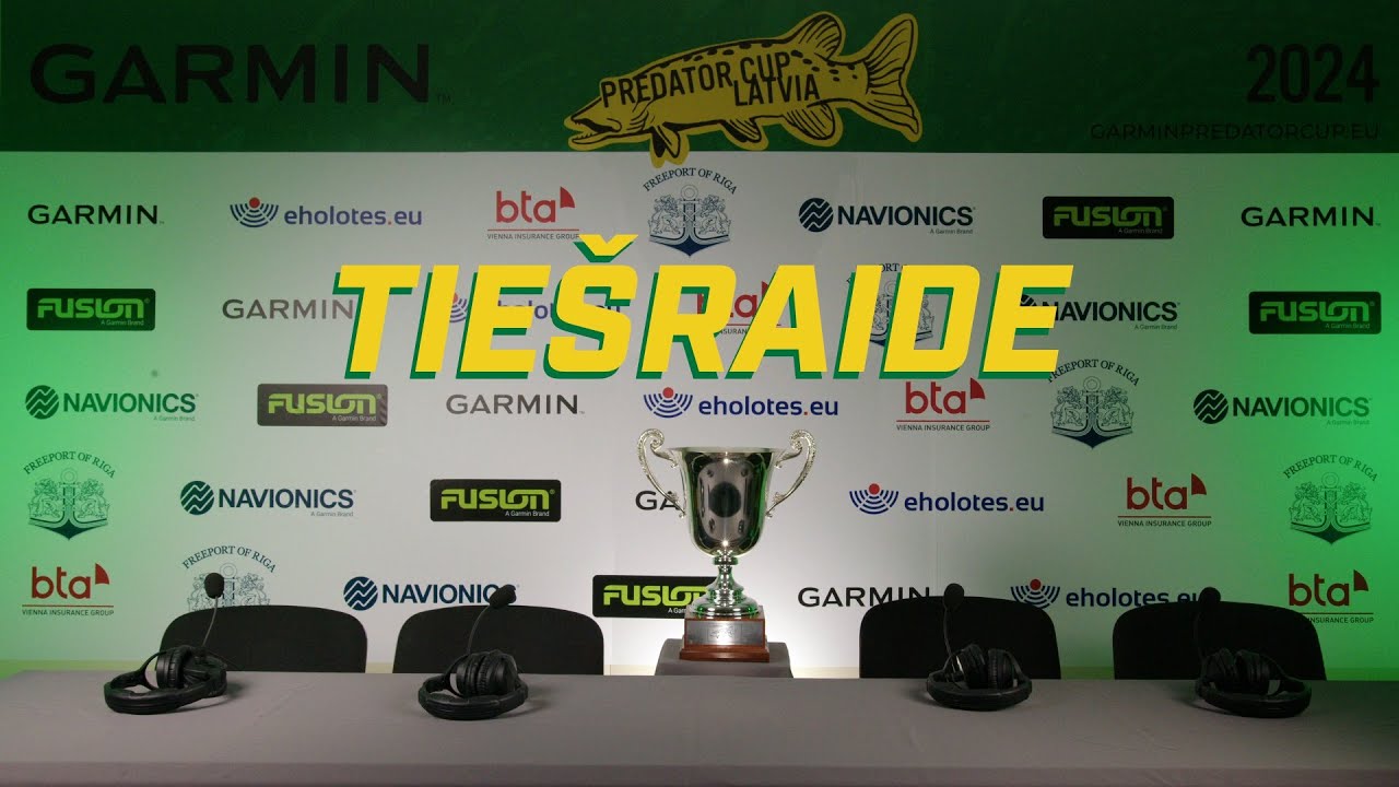 GARMIN PREDATOR CUP 2024 1.dienas tiešraide🔴