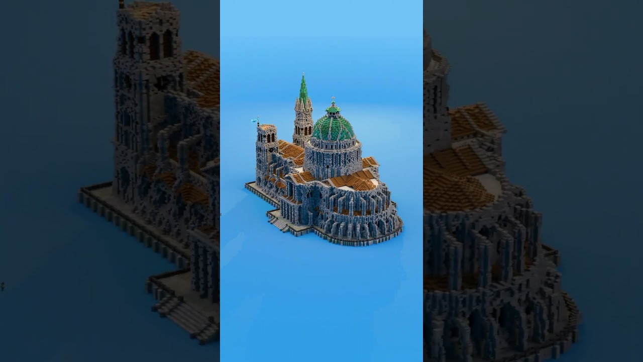 Mega Build - Minecraft Cathedral