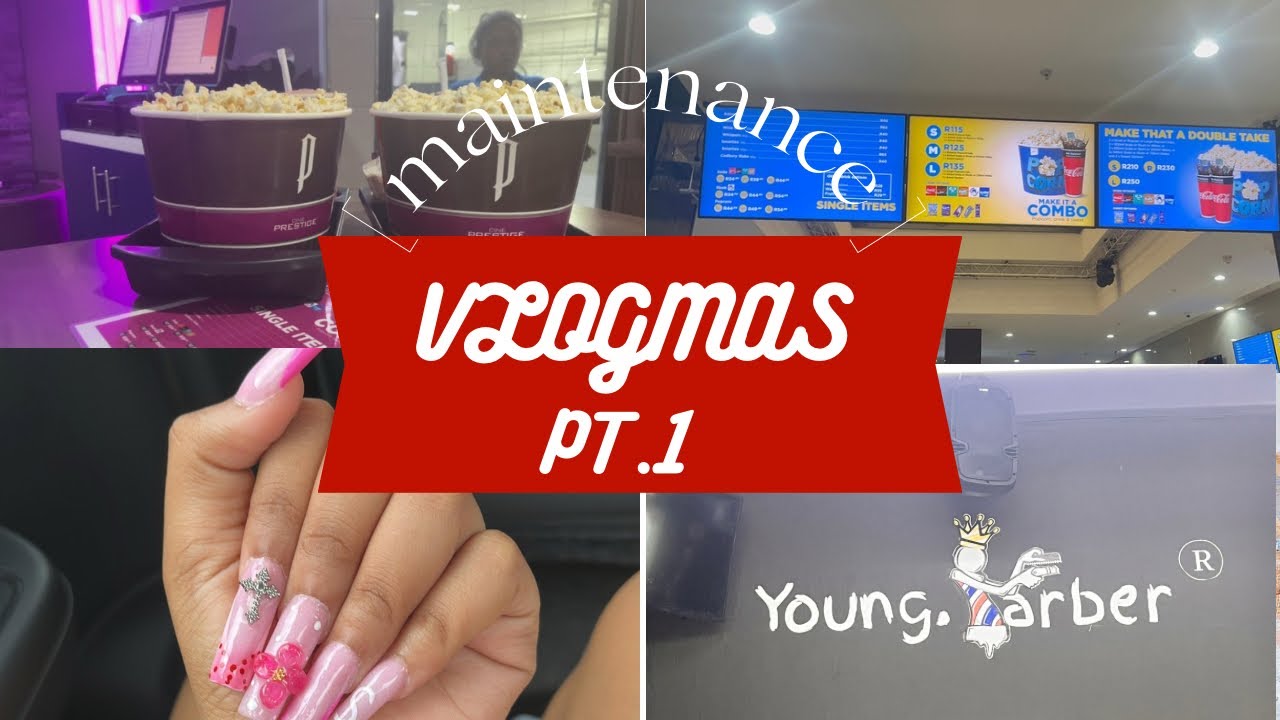 #VLOGMAS 24’ pt1 : MAINTENANCE DAYS , TRYING OUT SUSHI , MOVIE NIGHT .