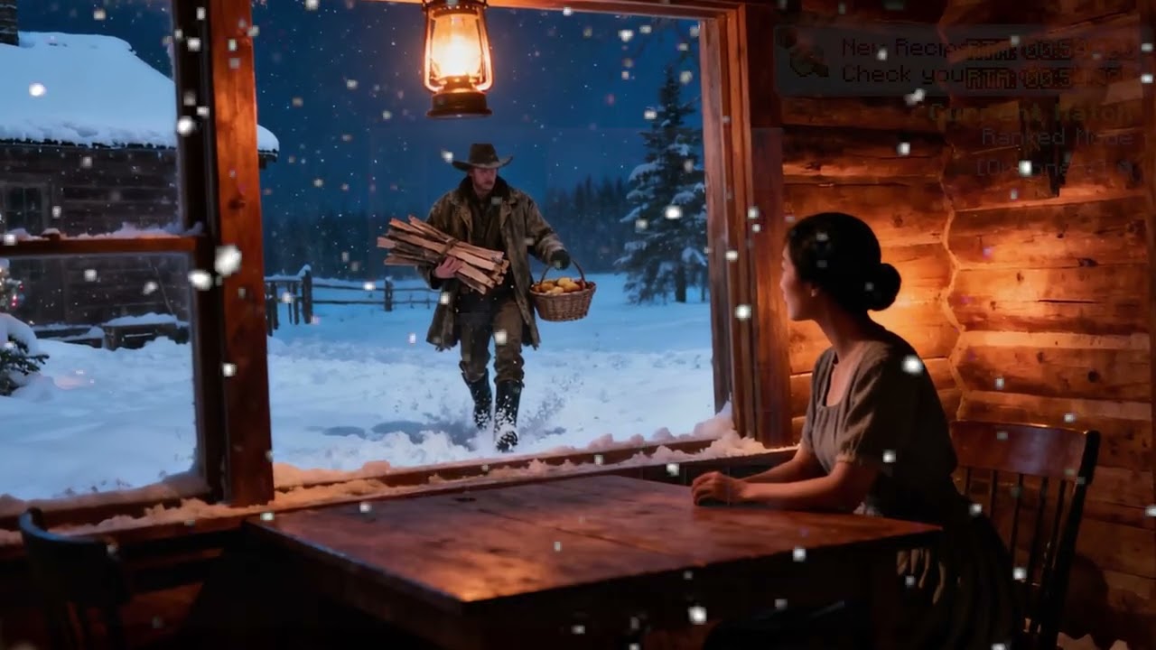 Nothing for Christmas Dinner for Chinese Widow | Until a Lone Rancher Brought Hope and Became Famil