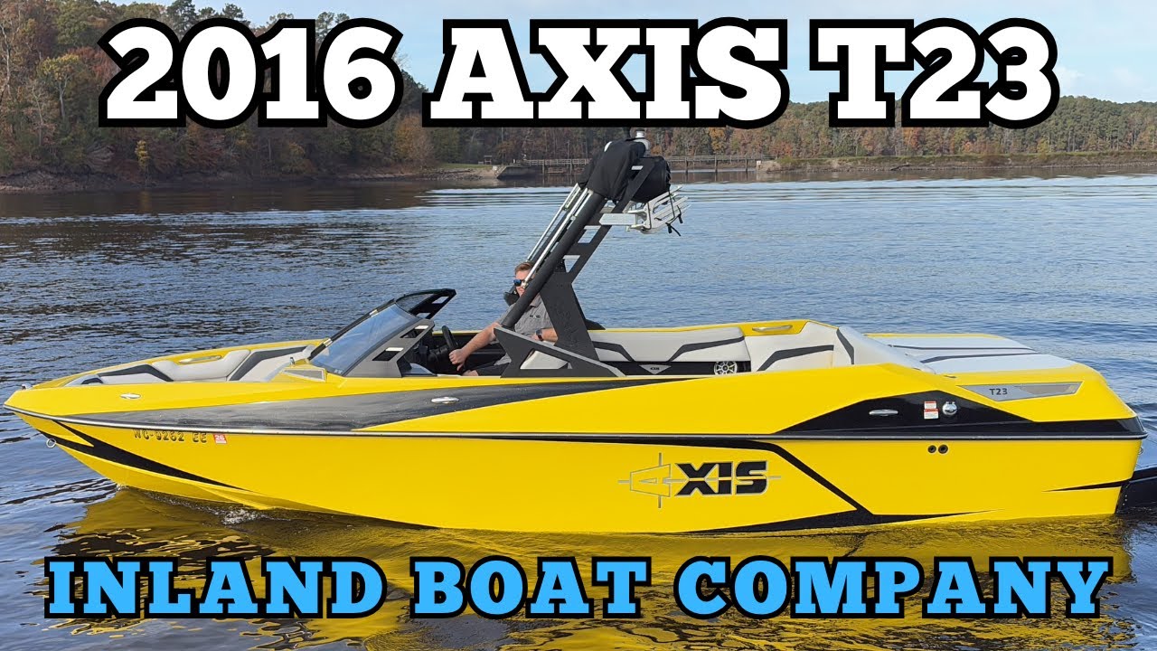 2016 Axis T23 at Inland Boat Company - G7448