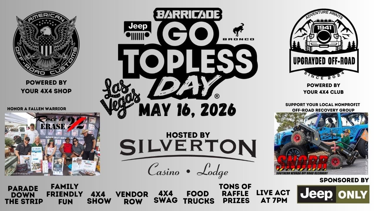 Jeep Go Topless Day 2026