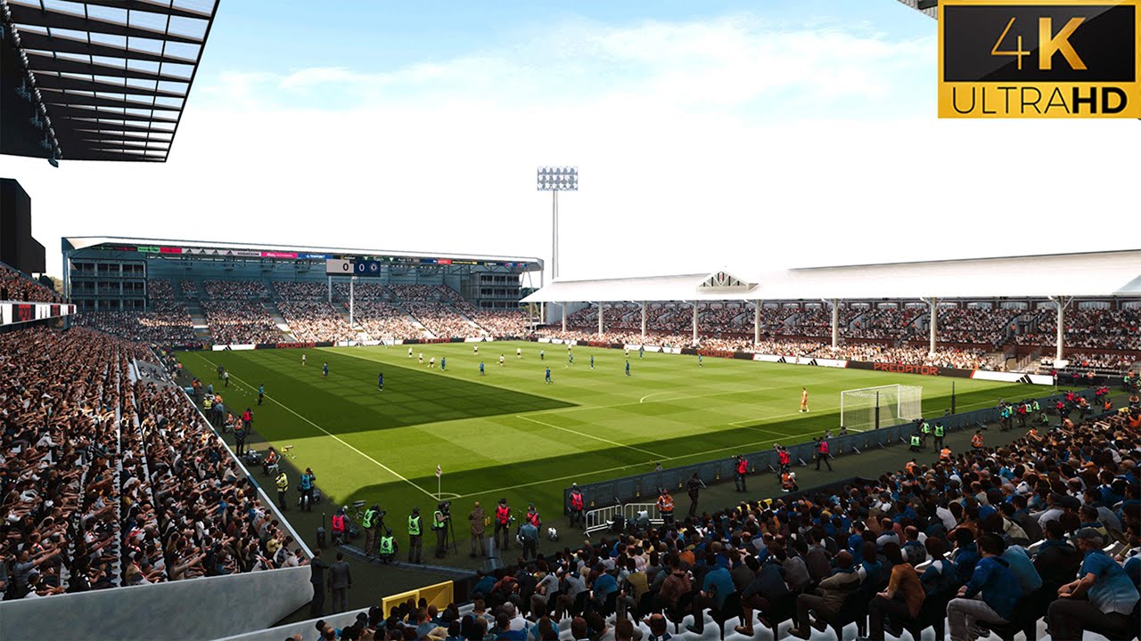 4K | PES 2025 Ultra Realism Graphic & Sound Mod | Fulham vs Chelsea | Premier League Realism Mod
