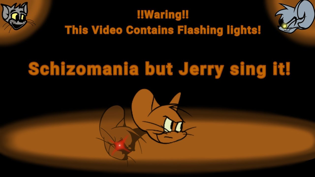 Schizomania [Phantasm Remix] but Jerry sing it! || FNF Cover