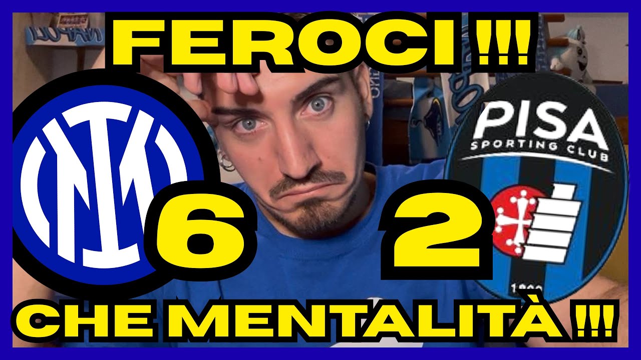 🚨CHE SQUADRA CHE FEROCIA‼️MOREO IMMENSO‼️CHIVU SONTUOSO‼️(GOL IN LIVE)#seriea #inter #pisa #calcio 