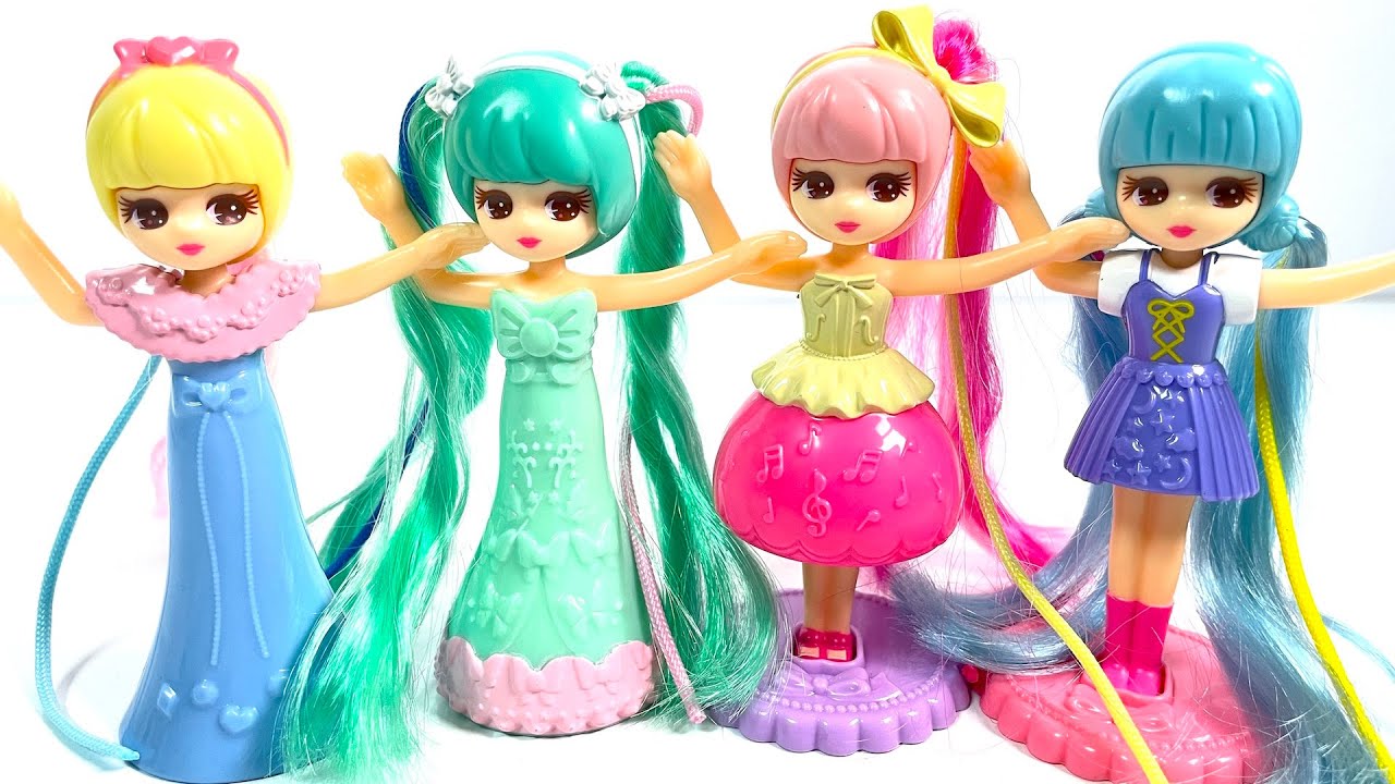 ハッピーセット リカちゃん 第１弾 ４個 開封 2025/4/11～ Japanese McDonalds happy meal toys Licca-chan Doll マクドナルド 食玩