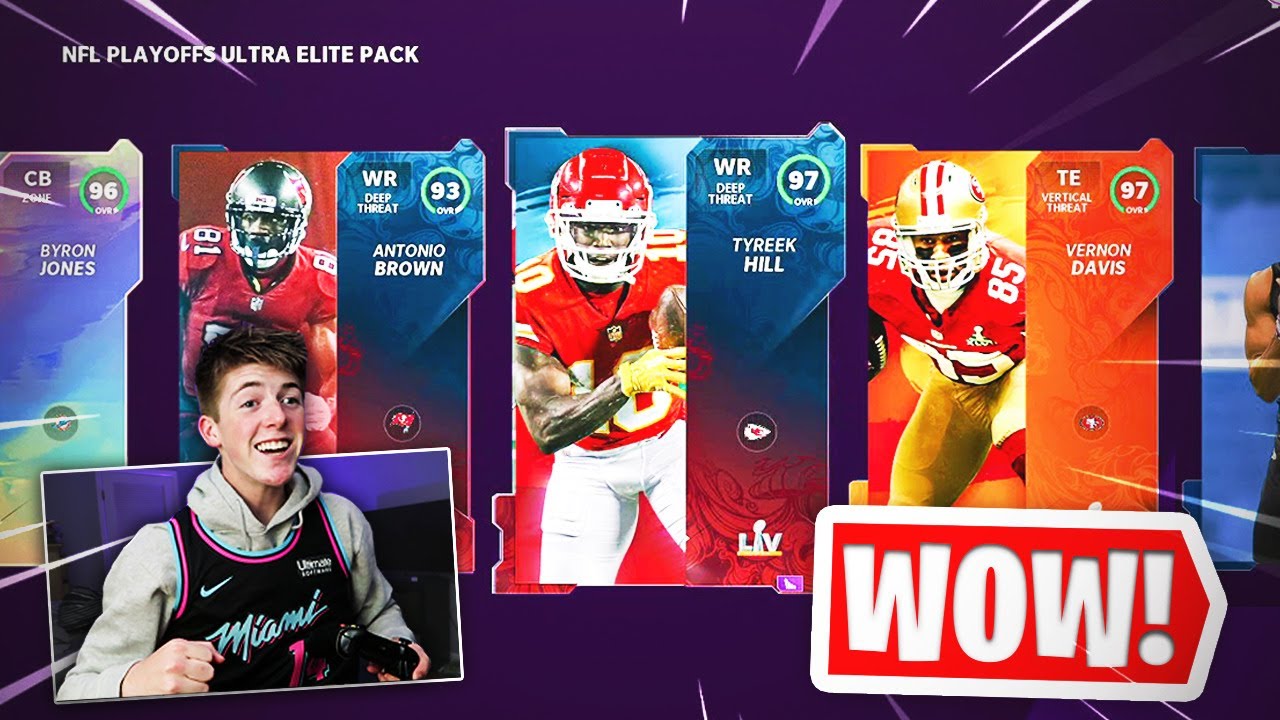 *CRAZY* Super Bowl Promo PACK And PLAY! Madden 21 Ultimate Team Pack Opening