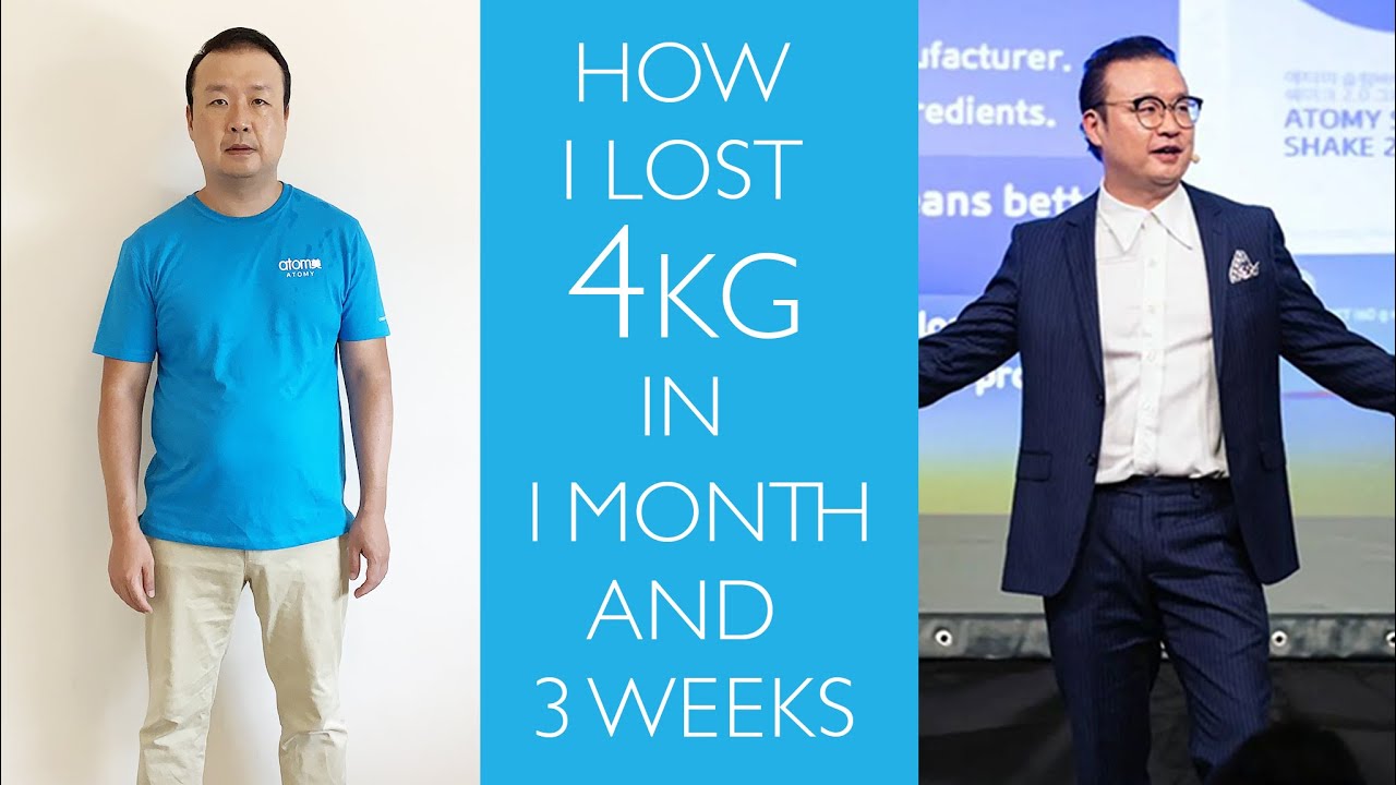 How I Lost 4kg in 1 Month & 3 Weeks