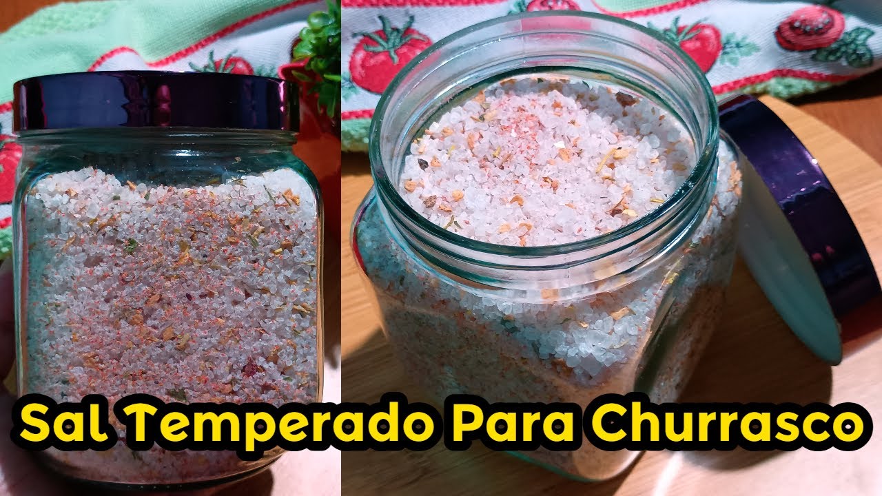 SAL TEMPERADO PARA CHURRASCO - VOCÊ NÃO VAI QUERER OUTRO SAL PARA O SEU CHURRASCO! | FUI NA COZINHA