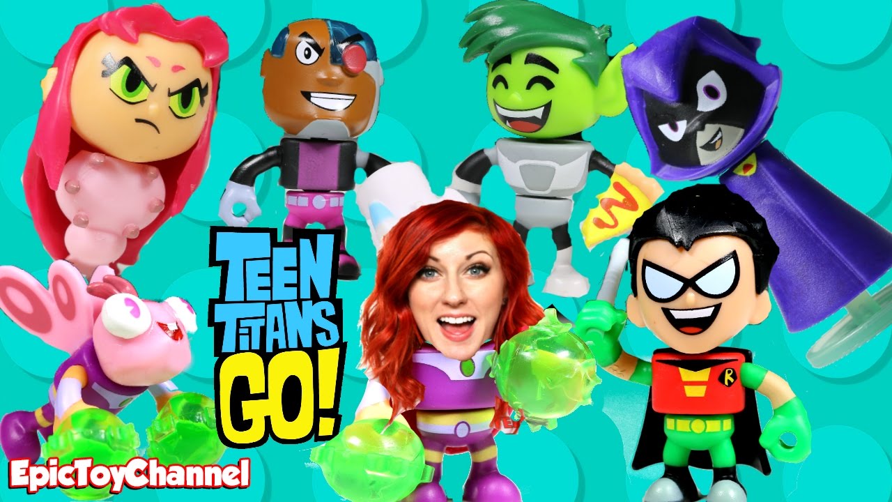 TEEN TITANS GO Mini Figures Reveal + My New Studio & My Teen Titans & DC Toys Collections Old vs New